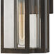 Bianca 1 Light 13 inch Hazelnut Bronze with Clear Outdoor Sconce