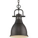 Yep Duncan 1 Light 8.88 inch Pendant
