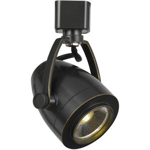 Ht System 1 Light Dark Bronze Track Head Ceiling Light in Copper