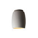 Radiance LED 6.75 inch Bisque Outdoor Flush-Mount