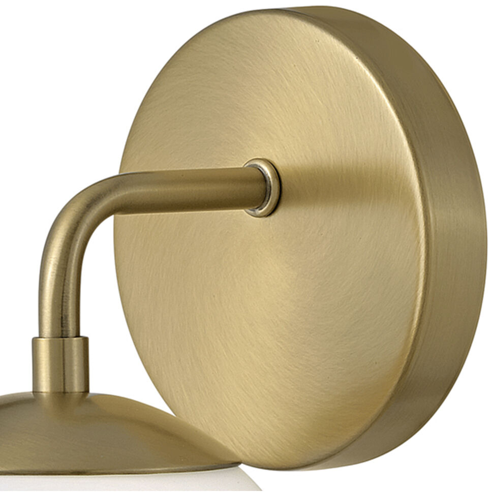 Julep LED 7.25 inch Lacquered Brass Bath Light Wall Light