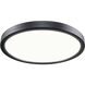 Stratos LED 11.88 inch Matte Black Ceiling Mount Ceiling Light