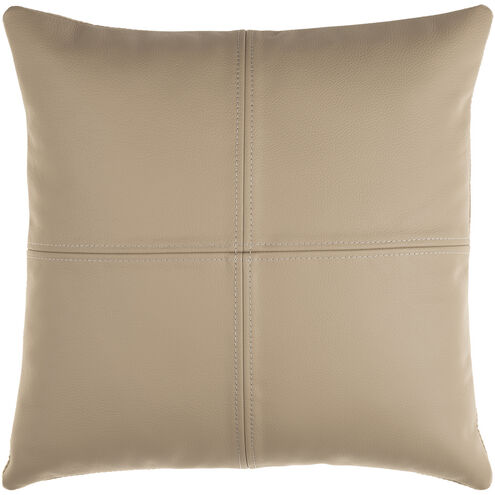Sheffield 20 inch Tan Pillow Kit, Square