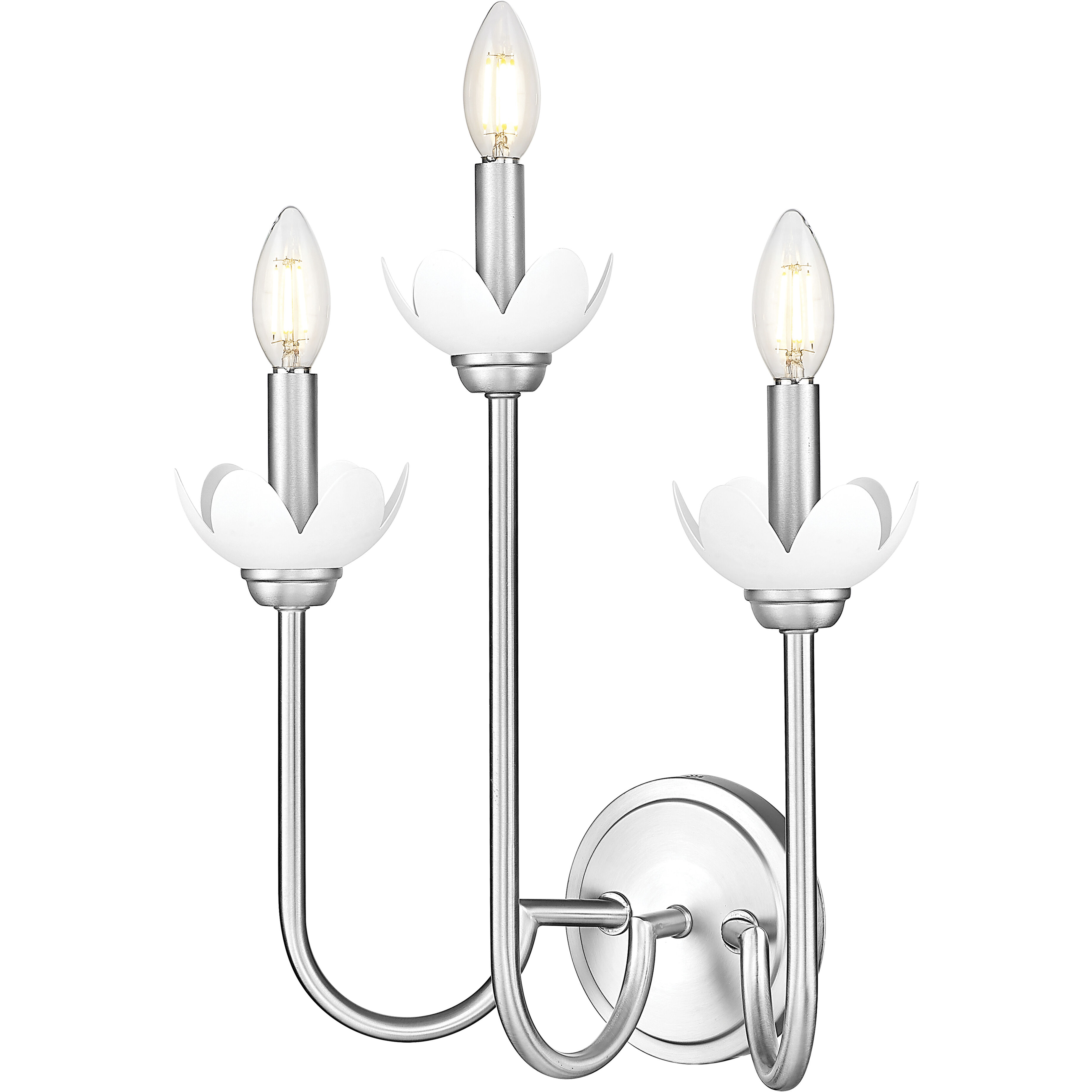 Allistair Wall Sconce Wall Light in Brushed Nickel