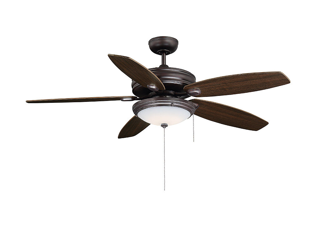 Lucerne LED English Bronze Fan Light kit