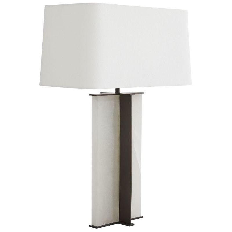 Lyon 30 inch Bronze Table Lamp Portable Light