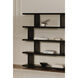 Miri 63 X 62 X 11.5 inch Black Shelf, Large
