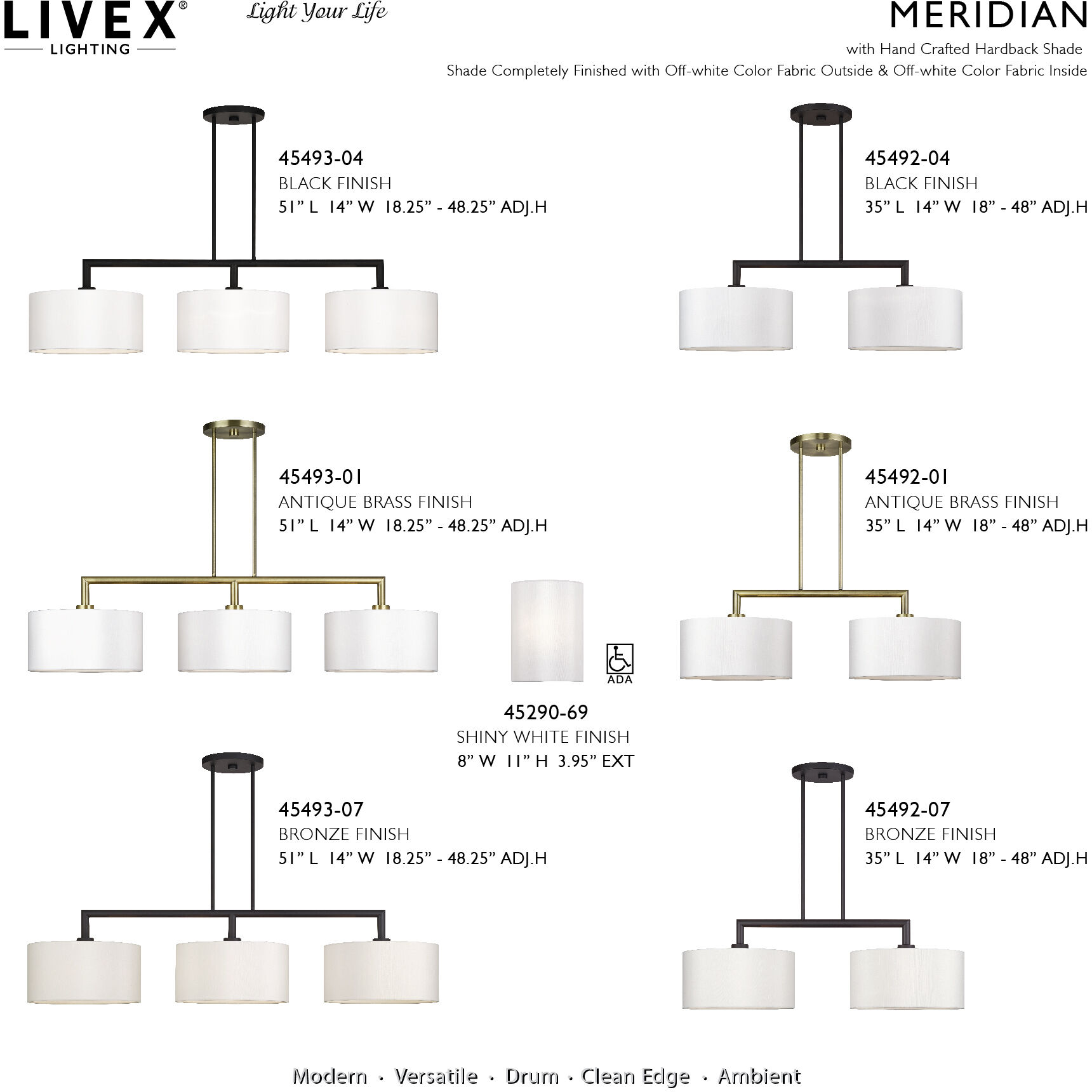 Meridian Wall Sconce Wall Light