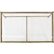 Benoit 46 X 18 inch Antique Gold Coffee Table