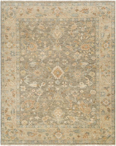 Biscayne 108 X 72 inch Medium Gray Rug, Rectangle