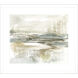 Stark Landscape Blue and Beige and Green and White Framed Art
