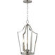 Arden 3 Light 12 inch Satin Nickel Entry Foyer Pendant Ceiling Light