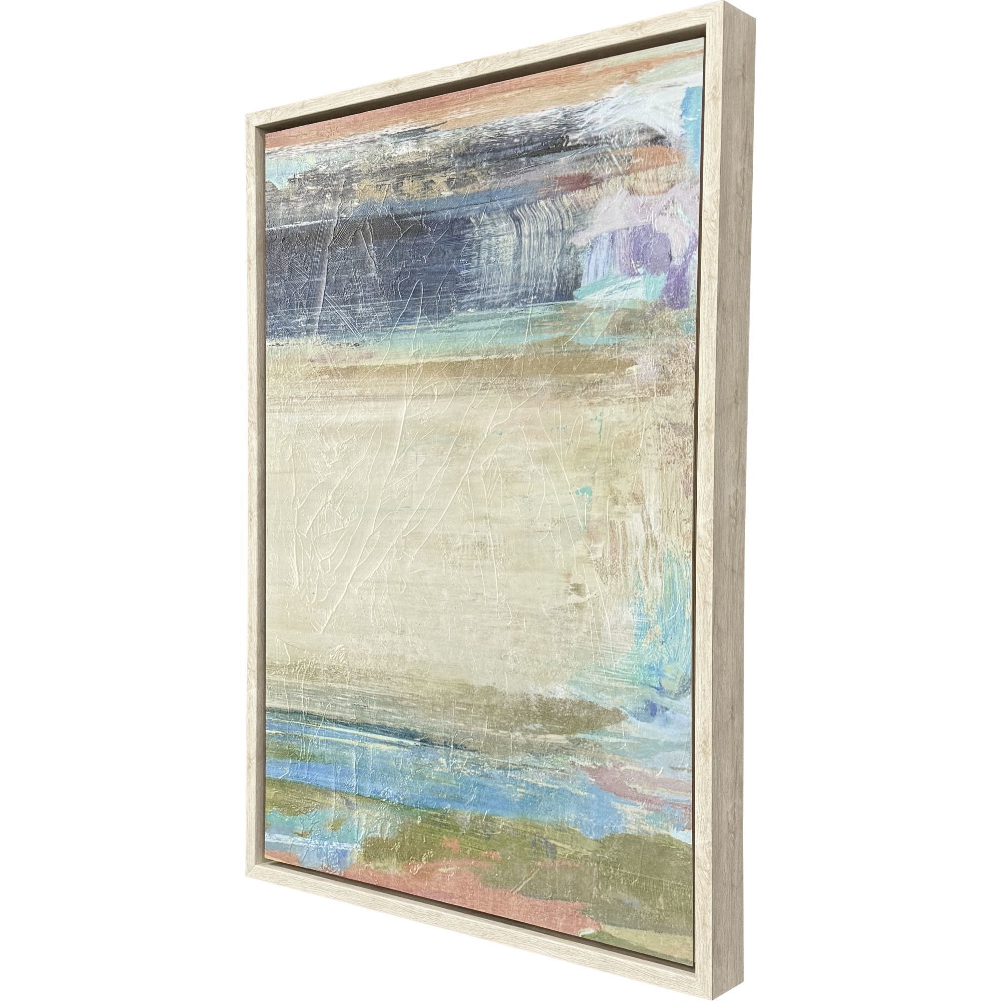 Green Mile Green and Blue and Orange and Multi Framed Art