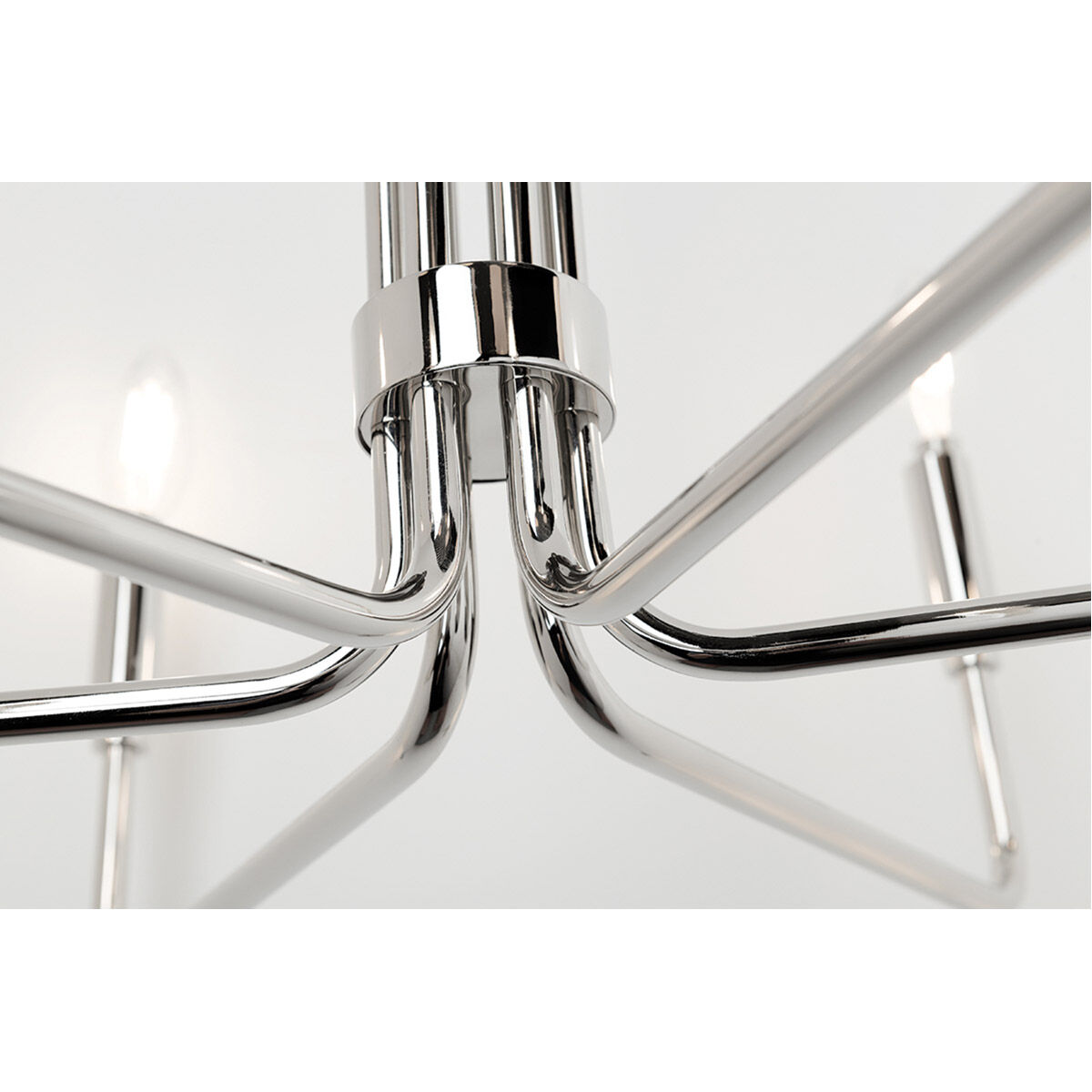 Brigitte 6 Light 25 inch Polished Nickel Pendant Ceiling Light