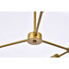 Furlong 3 Light 28.4 inch Brass Pendant Ceiling Light