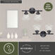 Huntley LED 16 inch Oil Rubbed Bronze Bathroom Light Wall Light