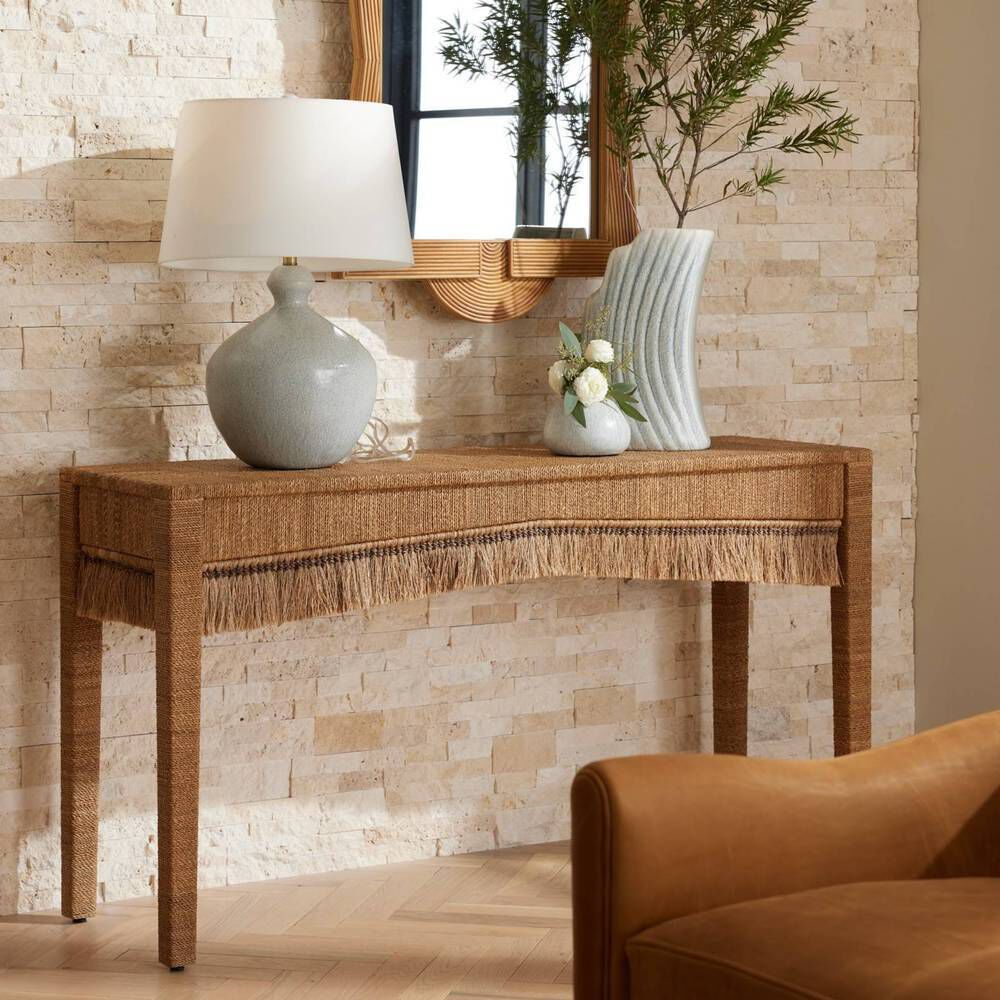 Kai 60 X 18 inch Natural Abaca Console