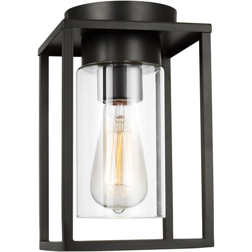 Vado 1 Light 6.38 inch Antique Bronze Outdoor Flush Mount