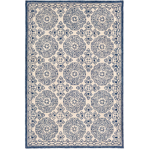 Ralph 36 X 24 inch Navy Rug, Rectangle