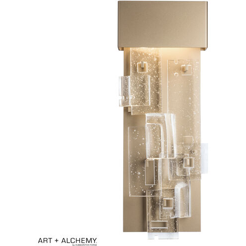 Fusion Sconce Wall Light in Vintage Platinum, Large