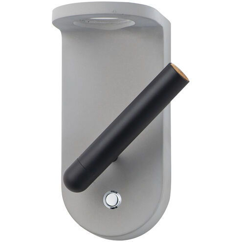 Beacon Wall Sconce Wall Light in Gray and White