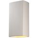 Ambiance Rectangle 2 Light 11 inch Bisque Wall Sconce Wall Light, Really Big