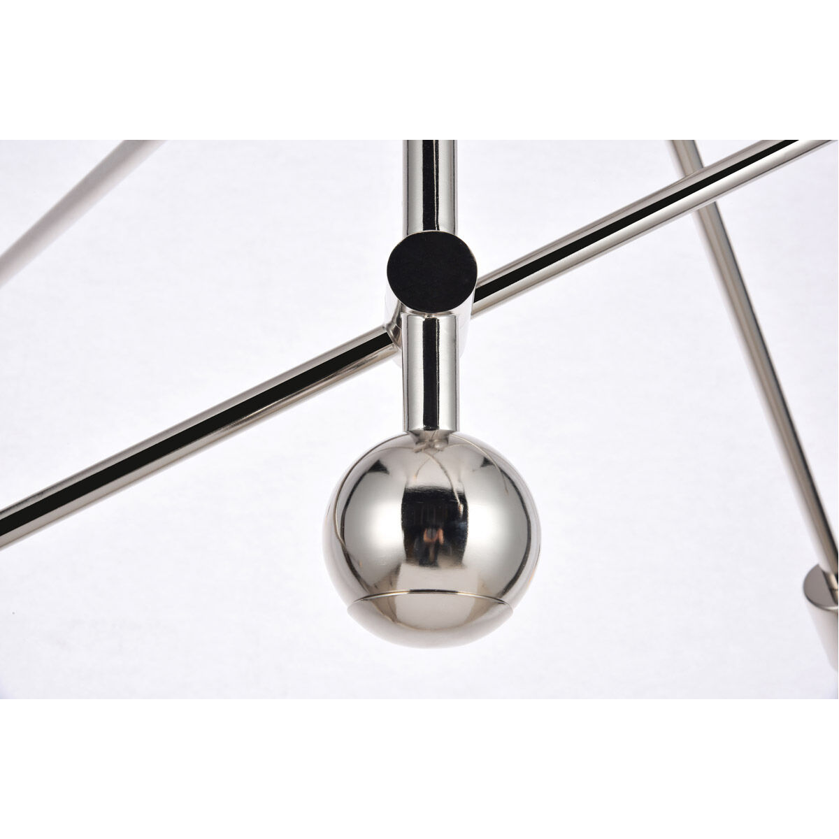 Axel 6 Light 55 inch Polished Nickel Pendant Ceiling Light