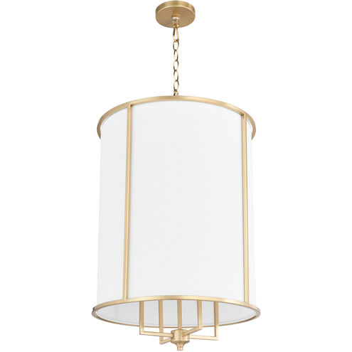 Eldorado 4 Light 18 inch Aged Brass Entry Ceiling Light