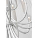 Julie Neill Acadia LED 30 inch Plaster White Chandelier Ceiling Light, Medium