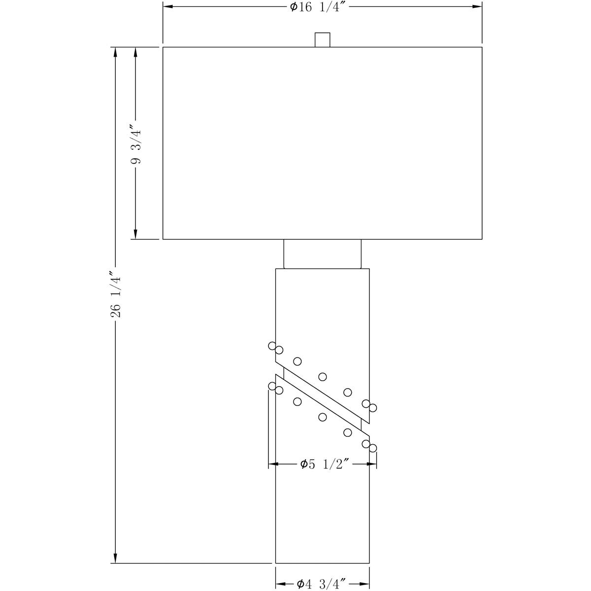 Wales 26.25 inch 150.00 watt Antique Brass and Bronze Table Lamp Portable Light