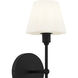 Irena Wall Sconce Wall Light in Matte Black