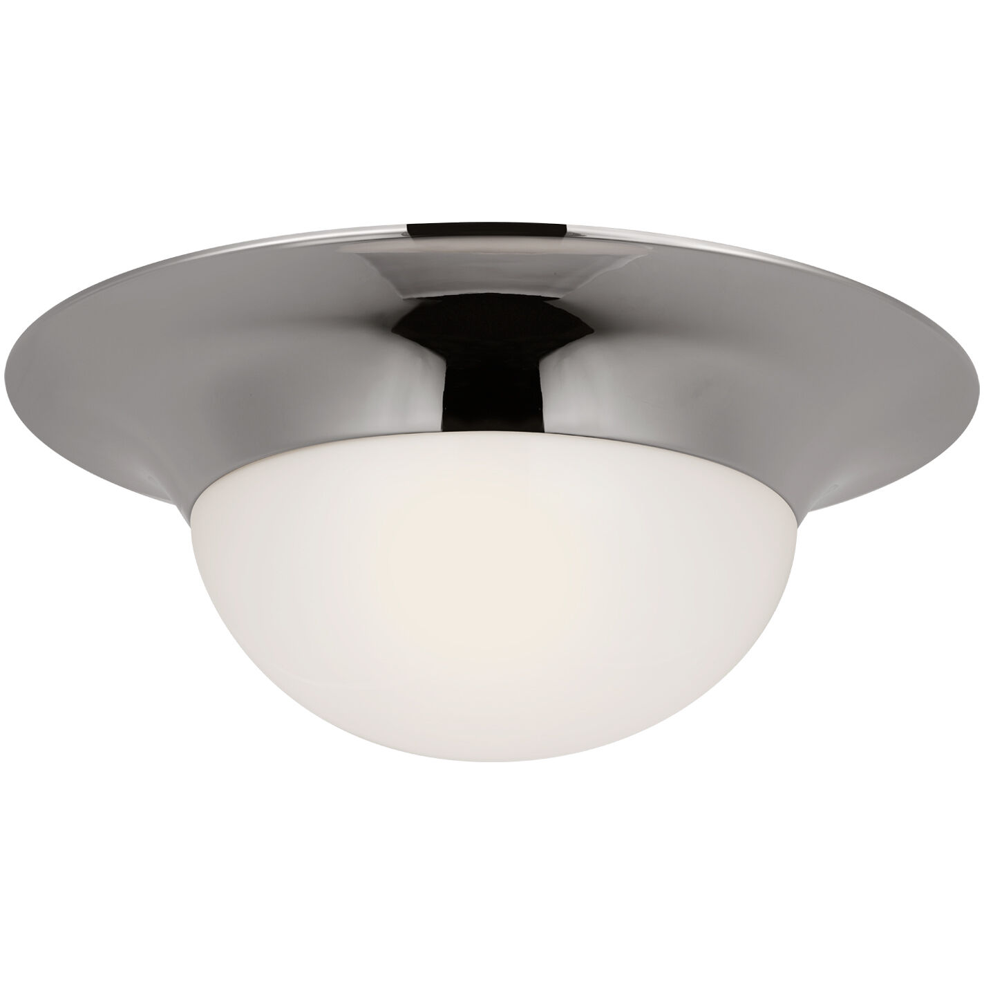 Paloma Contreras Cluny LED 24 inch Polished Nickel Flush Mount Ceiling Light