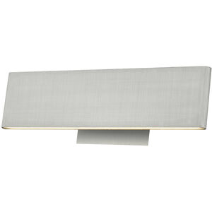 Slim LED 12 inch Brushed Aluminum Bath Vanity Light Wall Light