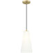 Farrell 1 Light 7.25 inch Modern Gold Pendant Ceiling Light