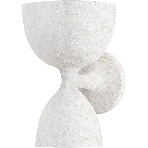 Waucoba 2 Light 7.25 inch Weathered White Wall Sconce Wall Light