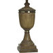Brussels 36 inch 150 watt Brown Table Lamp Portable Light