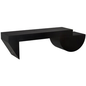Leeroy 66 X 18 inch Matte Black Coffee Table/Bench