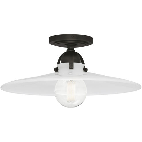 Rico Espinet Arial 1 Light 15.88 inch Deep Patina Bronze Flushmount Ceiling Light