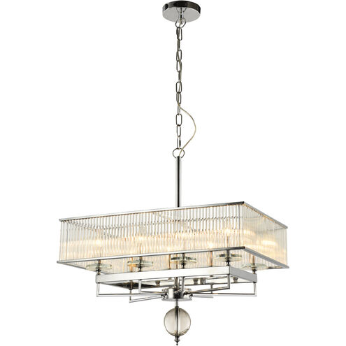 Fantasia 8 Light Chrome Chandelier Ceiling Light