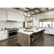 Neutra 7 Light 56 inch Matte Black and Foundry Brass Linear Chandelier Ceiling Light in Matte Black and Factory Bronze