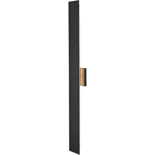 Waylen 2 Light 40 inch Black Outdoor Wall Sconce