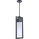Perimeter 1 Light 8.38 inch Midnight Outdoor Pendant