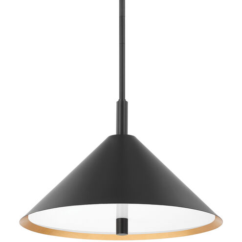 Brianna 3 Light 20 inch Gold Leaf Pendant Ceiling Light