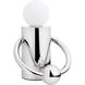 Septum 10.38 inch 7.00 watt Chrome Table Lamp Portable Light