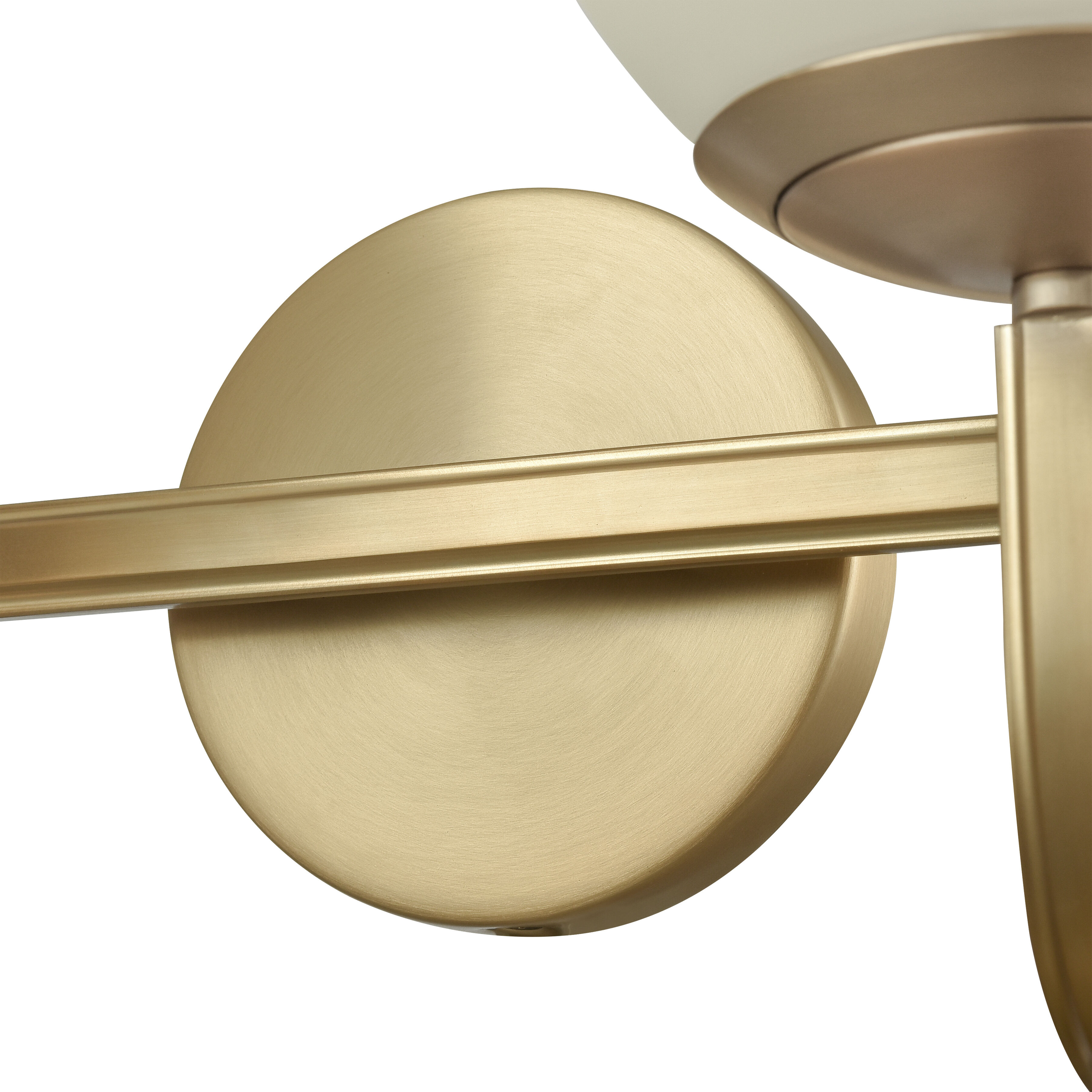 Caroline 2 Light 16 inch Brushed Gold Vanity Light Wall Light