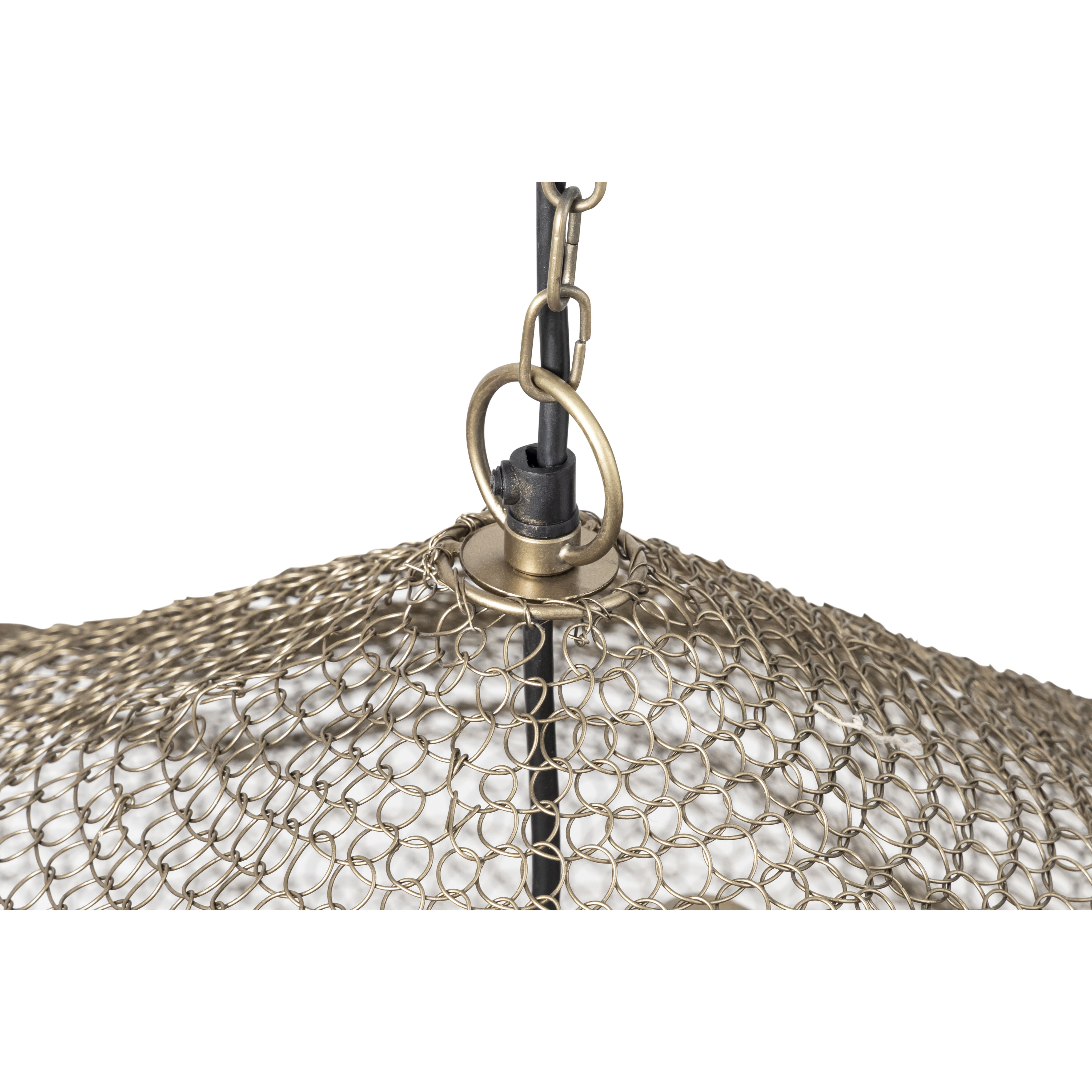Warren 4 Light 33.5 inch Antique Brass Pendant Ceiling Light