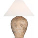 Amber Lewis Fischer 36 inch 15 watt Rustic Terracotta Table Lamp Portable Light