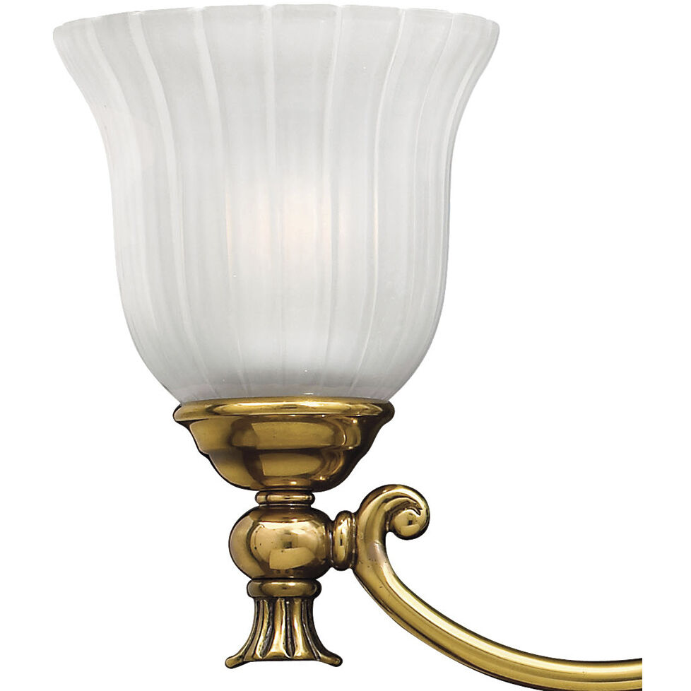 Francoise 4 Light 31 inch Burnished Brass Vanity Light Wall Light