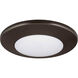 LED Flush Mount LED 7.25 inch Antique Bronze Flush Mount Ceiling Light, Progress LED