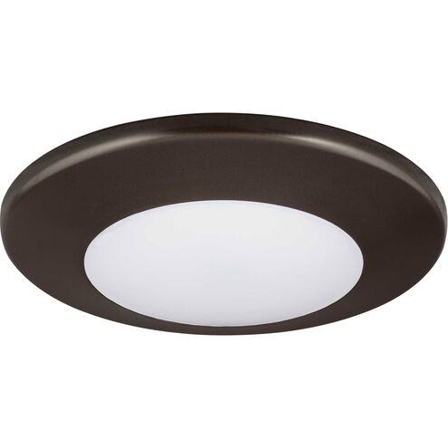 LED Flush Mount LED 7.25 inch Antique Bronze Flush Mount Ceiling Light, Progress LED
